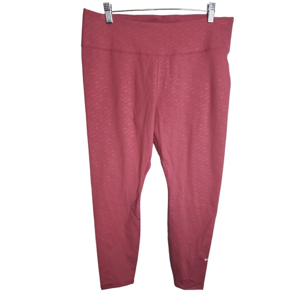 Nike One Tight Fit Mid-Rise 7/8 Length Leggings, NWT, XL
